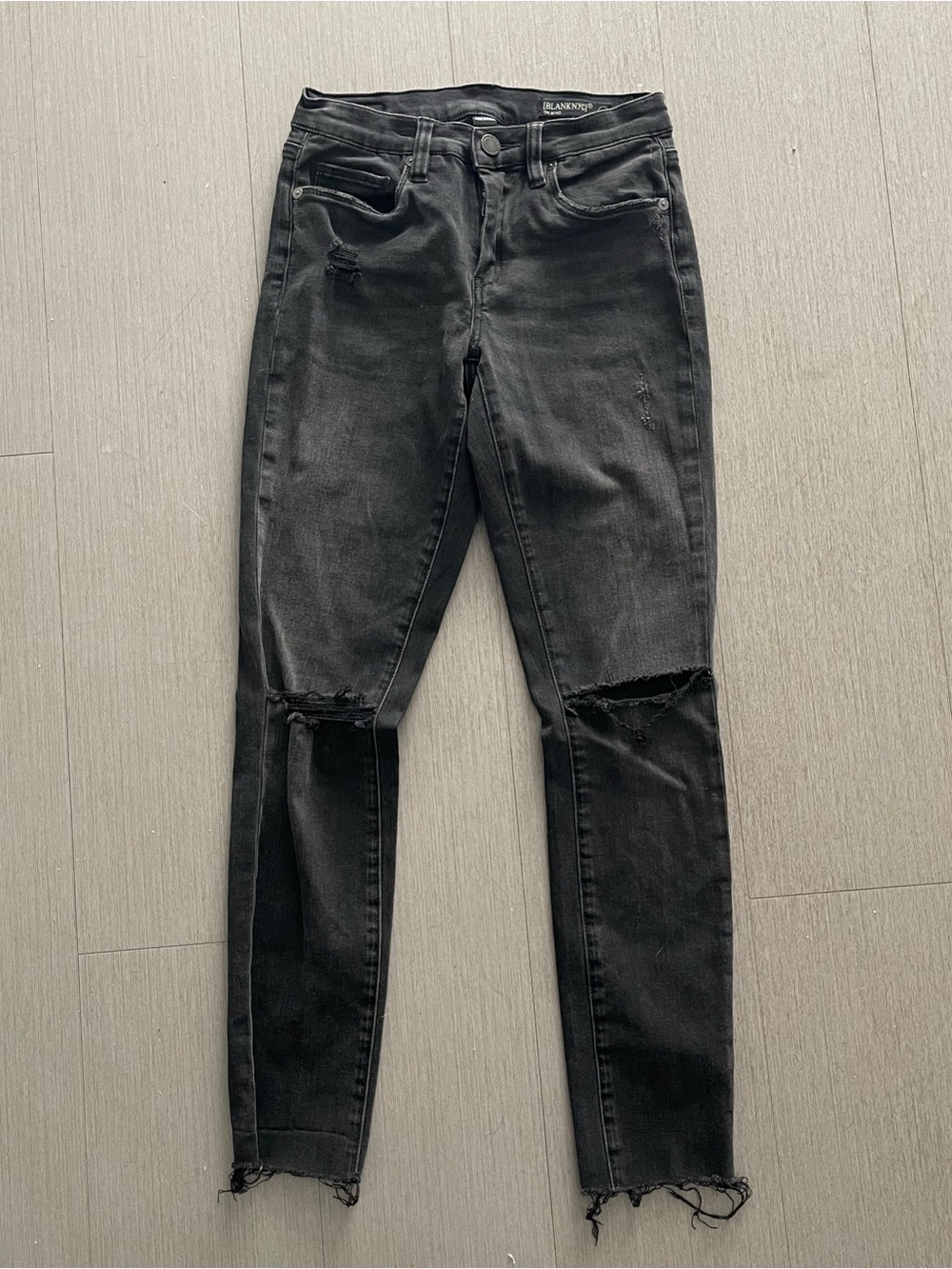 BLANK NYC The Bond Distressed Denim Jeans - Picture 2 of 5